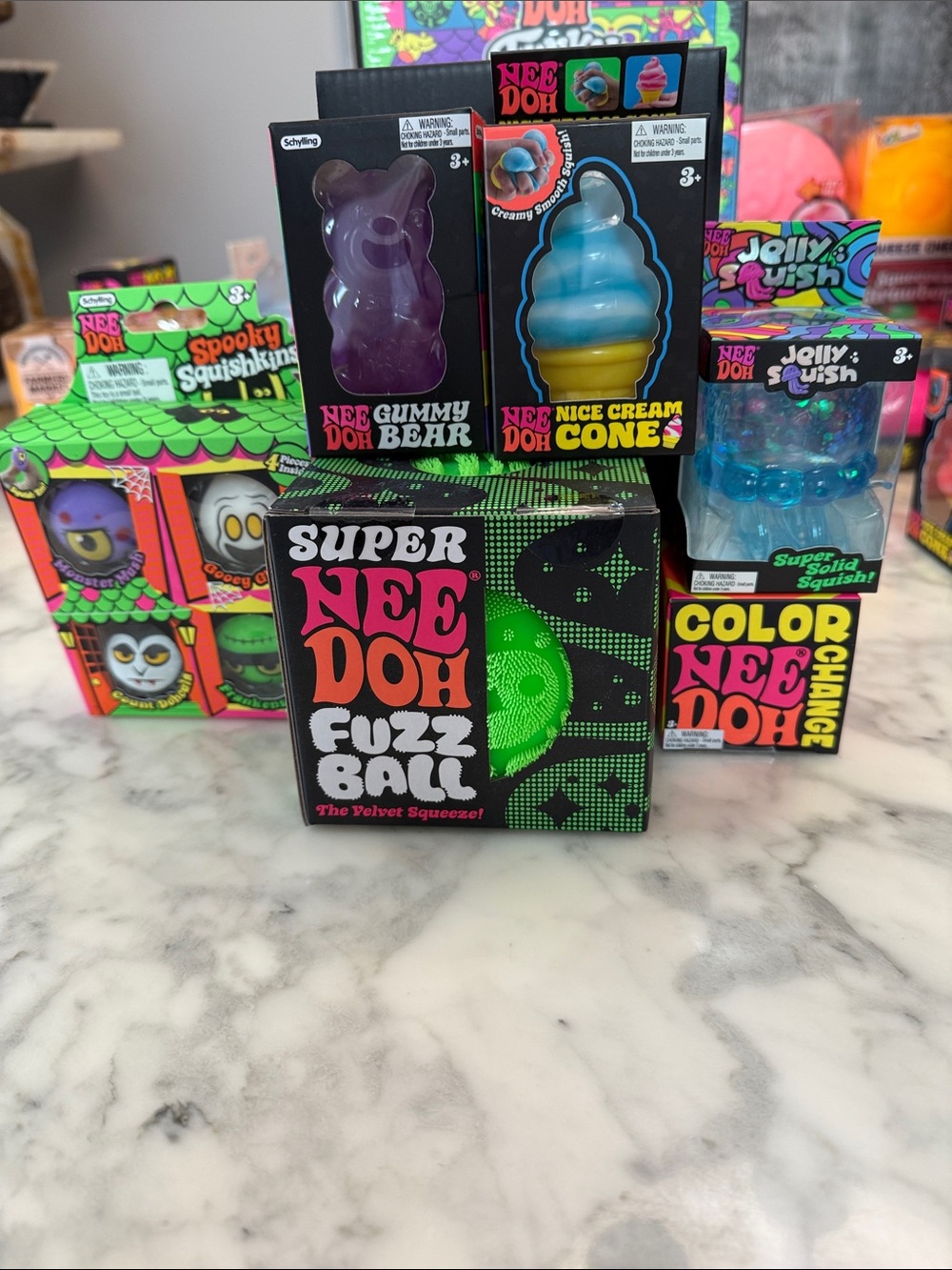 NeeDoh Bundle of 6 Squishy